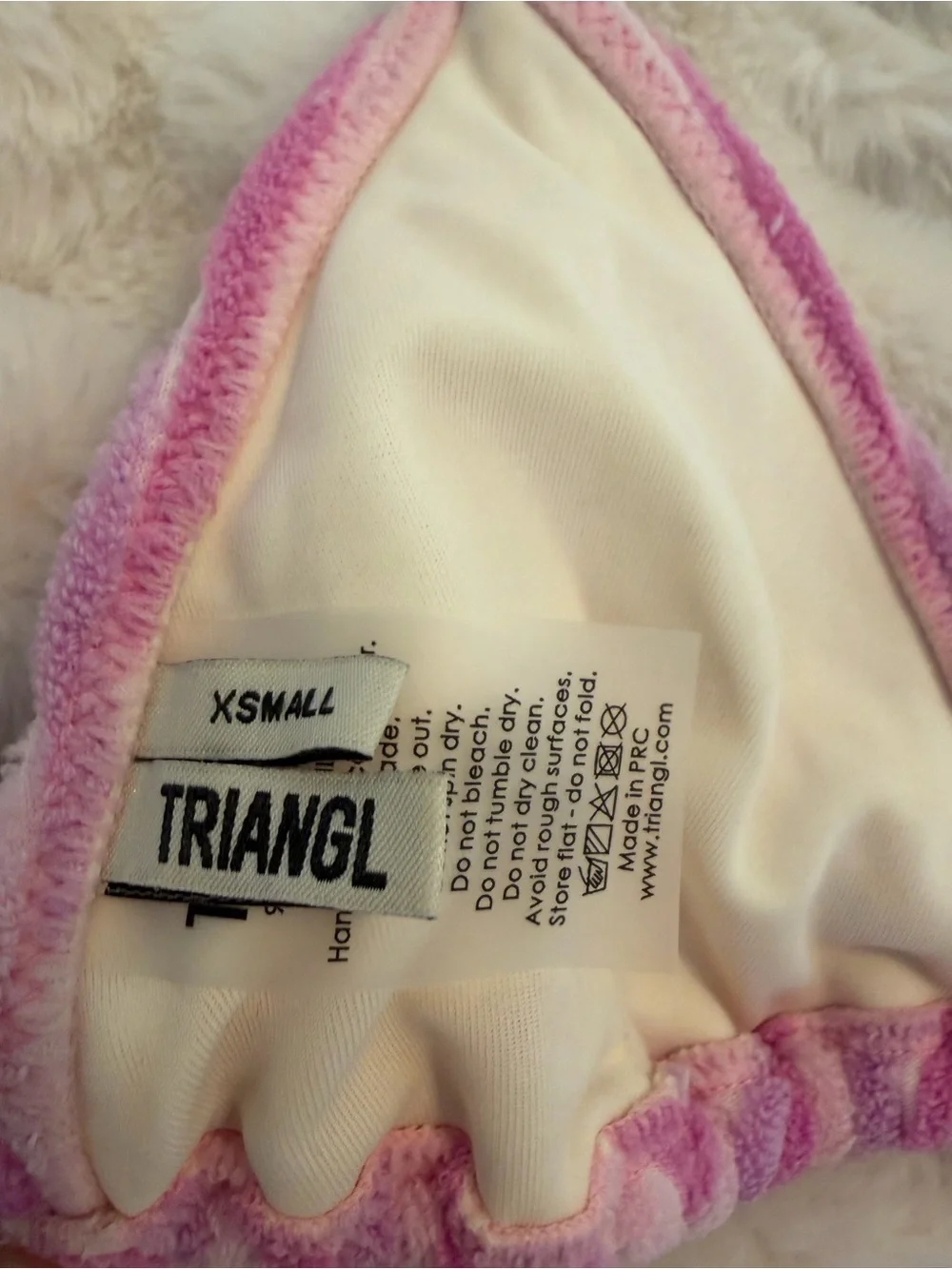 triangl swimwear Vinca sour stripe